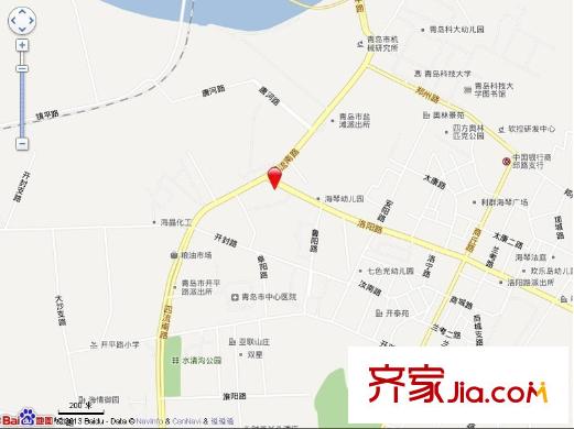 廣廈小區(qū)交通圖
