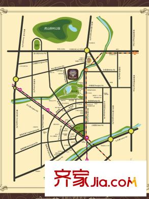 東方公園世家交通圖