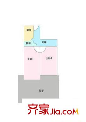 瑞昌路小區(qū)戶型圖戶型圖 2室1衛(wèi)1廚