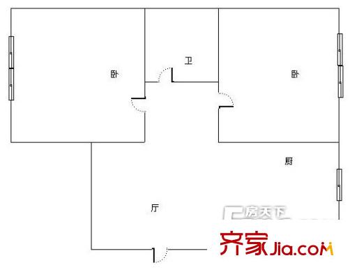興隆路小區(qū) 戶型圖