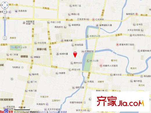 新興小區(qū)交通圖