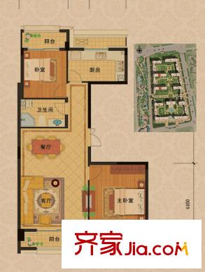 綠城春曉苑戶(hù)型圖春曉苑9、10號(hào)樓M戶(hù)型2室2廳1衛(wèi) 106.00平方米 2室2廳1衛(wèi)1廚