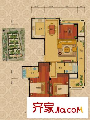綠城春曉苑戶型圖春曉苑1、4號(hào)樓A戶型3室2廳1衛(wèi) 155.00平方米 3室2廳2衛(wèi)1廚