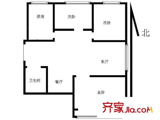 海信海安新居 0室 戶型圖