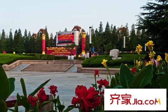 即墨寶龍城市廣場周邊配套之墨河公園