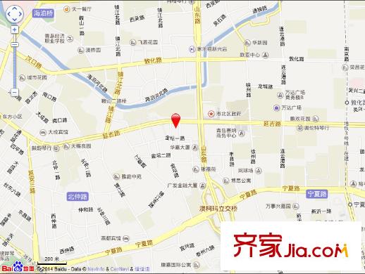 延吉路社區(qū)交通圖