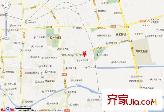 云華小區(qū)交通圖