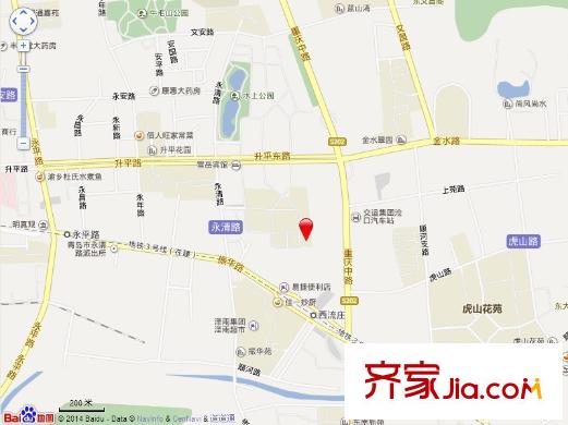 升平路二小區(qū)交通圖