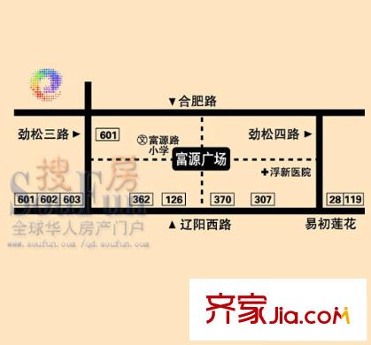 四季景園二期交通圖