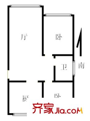 榮馨苑 2室 戶型圖