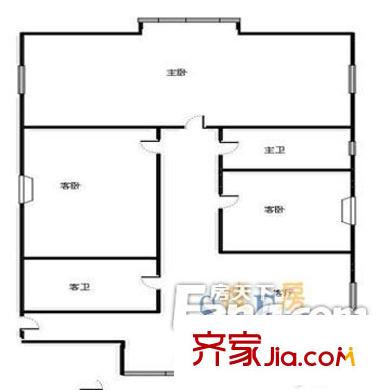 魯澤花園戶型圖20 