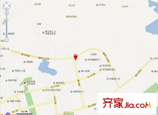 魯澤花園交通圖