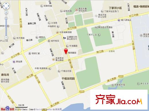 隆祺嘉園交通圖