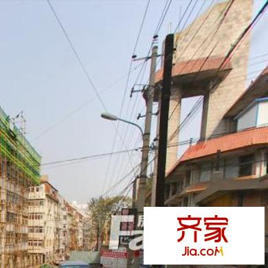 天帝山城外景圖 