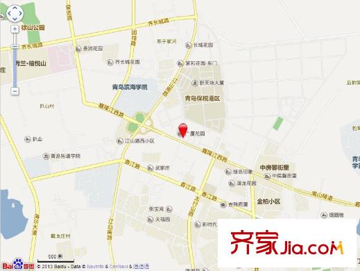 廣廈花園交通圖