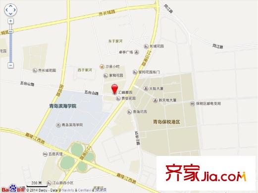 匯峰嘉園交通圖