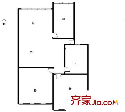 和平花園 4室 戶型圖