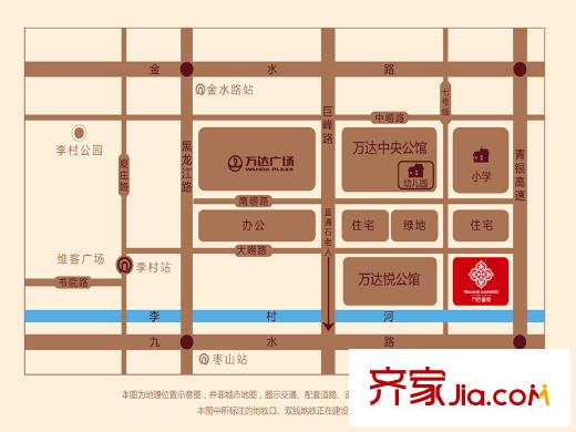 逸景公館交通圖