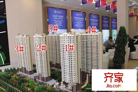 逸景公館沙盤(pán)實(shí)景