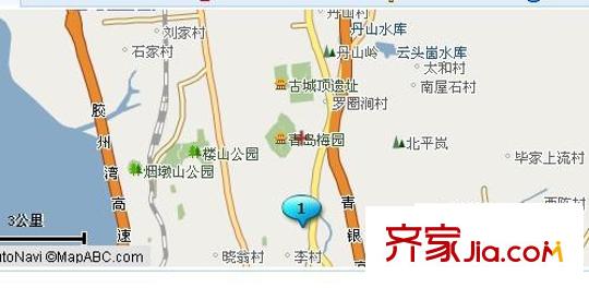 海爾京峰雅居交通圖