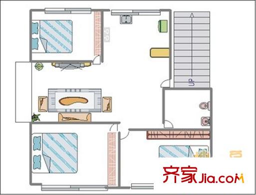 長安華福園戶型圖天一蘭亭 3室 戶型圖 3室2廳2衛(wèi)1廚