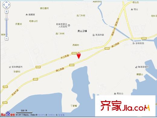 云龍港灣交通圖