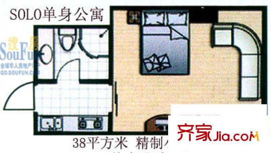 銀河金星 戶型圖