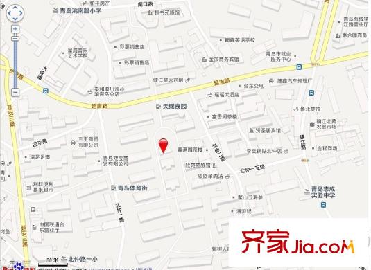 天賜良園交通圖
