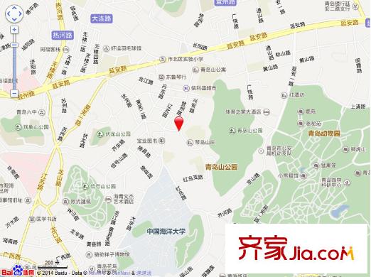 興安路小區(qū)交通圖
