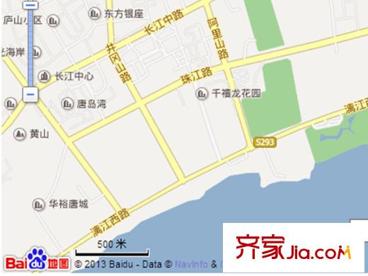 青島新世界交通圖