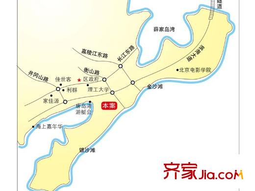 七棟洋房區(qū)位