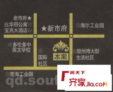 諾貝爾山莊交通圖