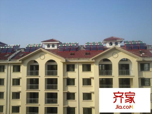 龍山花園外景圖屋頂太陽(yáng)能