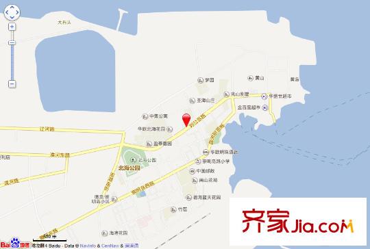 岳都海景公寓交通圖