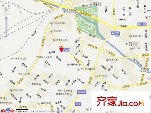 華陽路小區(qū)交通圖