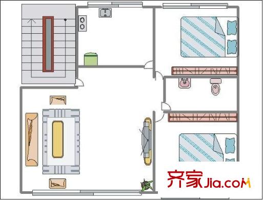 西元莊一期戶型圖永合?碩豐苑 2室 戶型圖 2室1廳1衛(wèi)