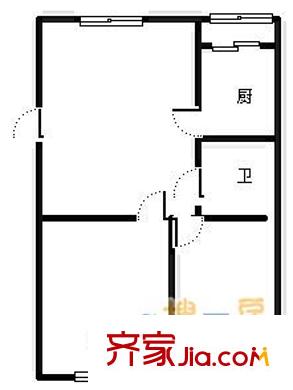 紫竹苑 2室1廳 98平