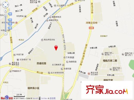 百通建安小區(qū)交通圖