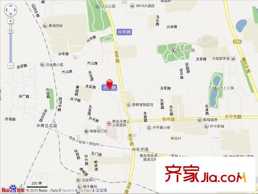 永安路社區(qū)交通圖