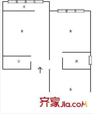 港澳新城戶型圖戶型圖 3室1衛(wèi)1廚