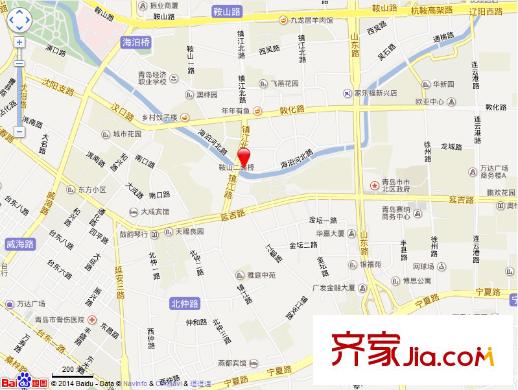 鎮(zhèn)江路11號(hào)交通圖