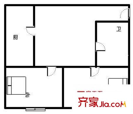 齊長城花園 3室 戶型圖