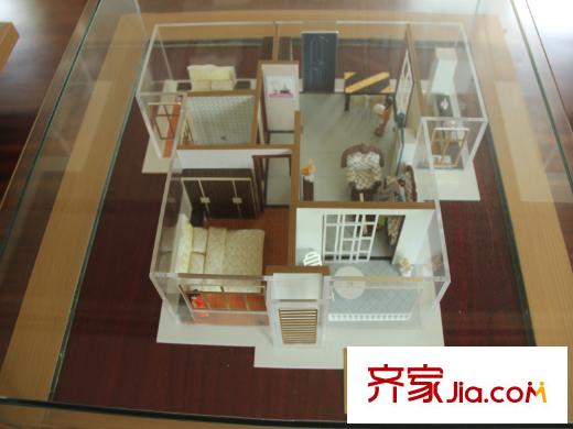 江山麗城一期7號(hào)樓B戶型 2室2廳1衛(wèi)1廚