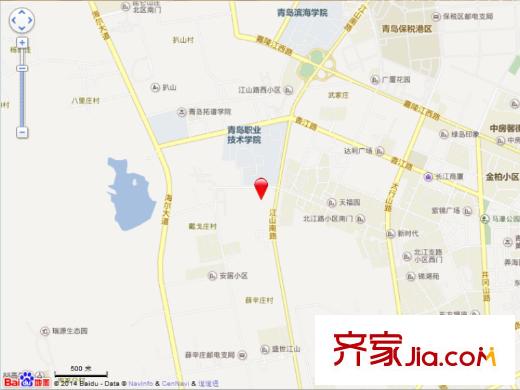 江山麗城交通圖