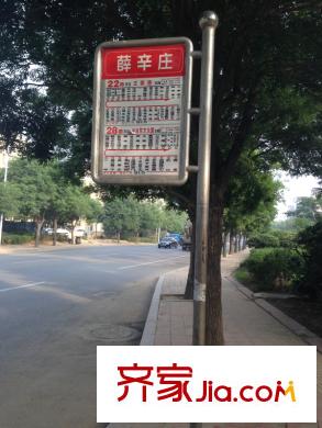 江山麗城周邊配套之公交站牌