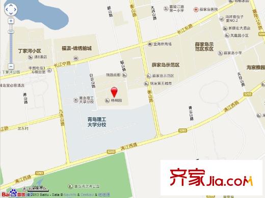 梧桐園小區(qū)交通圖