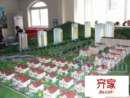 海印長(zhǎng)天外景圖沙盤