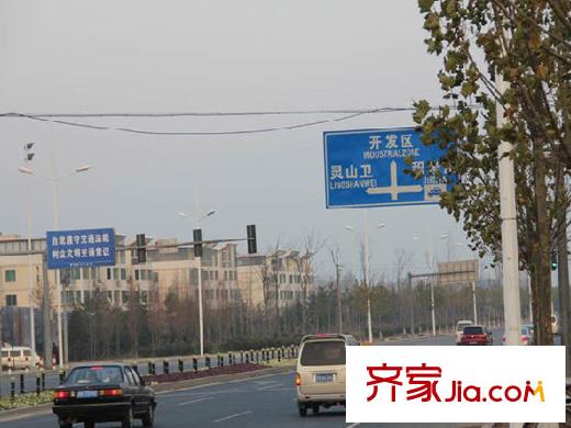 海印長(zhǎng)天配套圖周邊配套之路牌