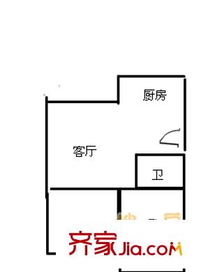 海韻苑 2室 戶(hù)型圖