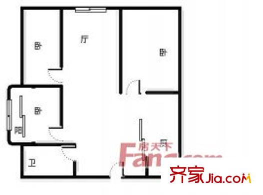 富春花園 戶型圖